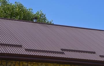 typical Aultvaich corrugated roof uses